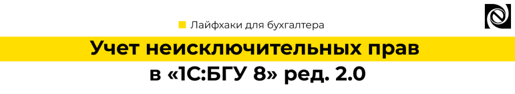 Учет неисключительных прав в «1С Бухгалтерия гос учреждения 8» ред. 2.0.png